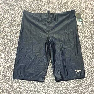 Speedo Men's Classic Black Swim Trunks